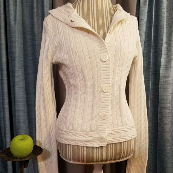 Hurley Jackets & Blazers - 🌻🌺🌻HURLEY KNIT BUTTON DOWN HOODED JACKET!!